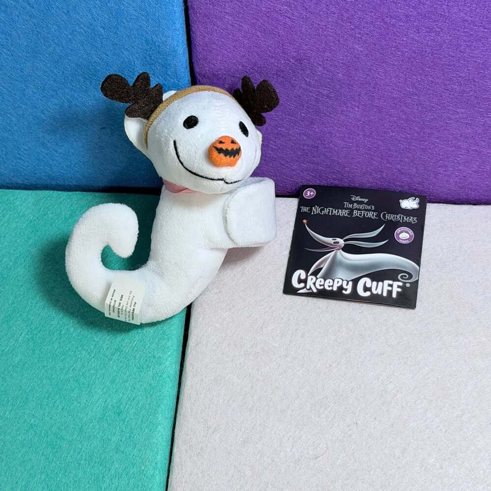 Disney Tim Burton's The Nightmare Before Christmas Zero Creepy Cuff Plush